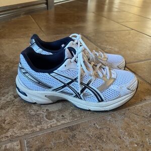 ASICS Gel-1130 White Navy Sneakers 8